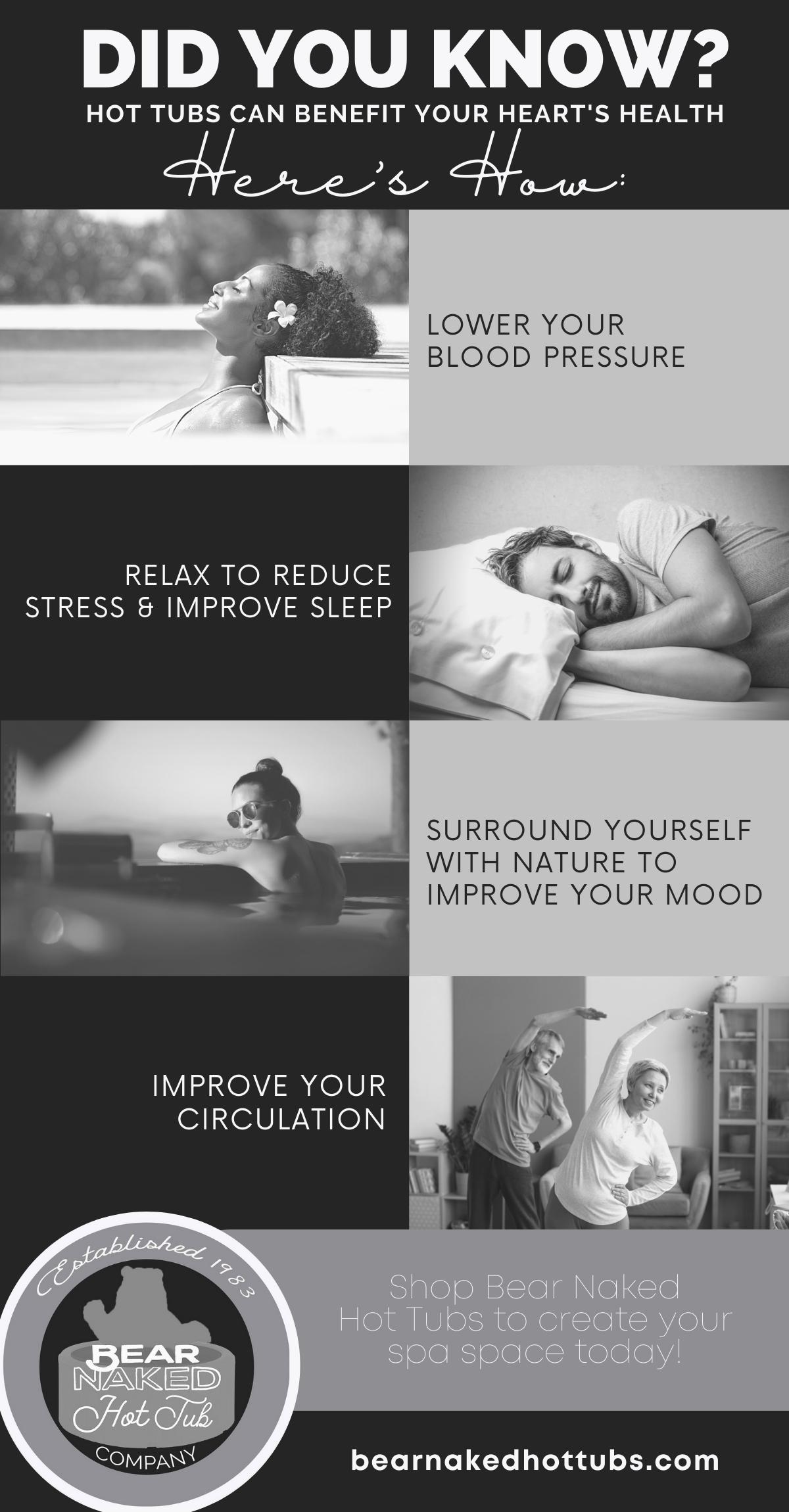 4 Heart Healthy Hot Tub Facts Bear Naked Hot Tubs