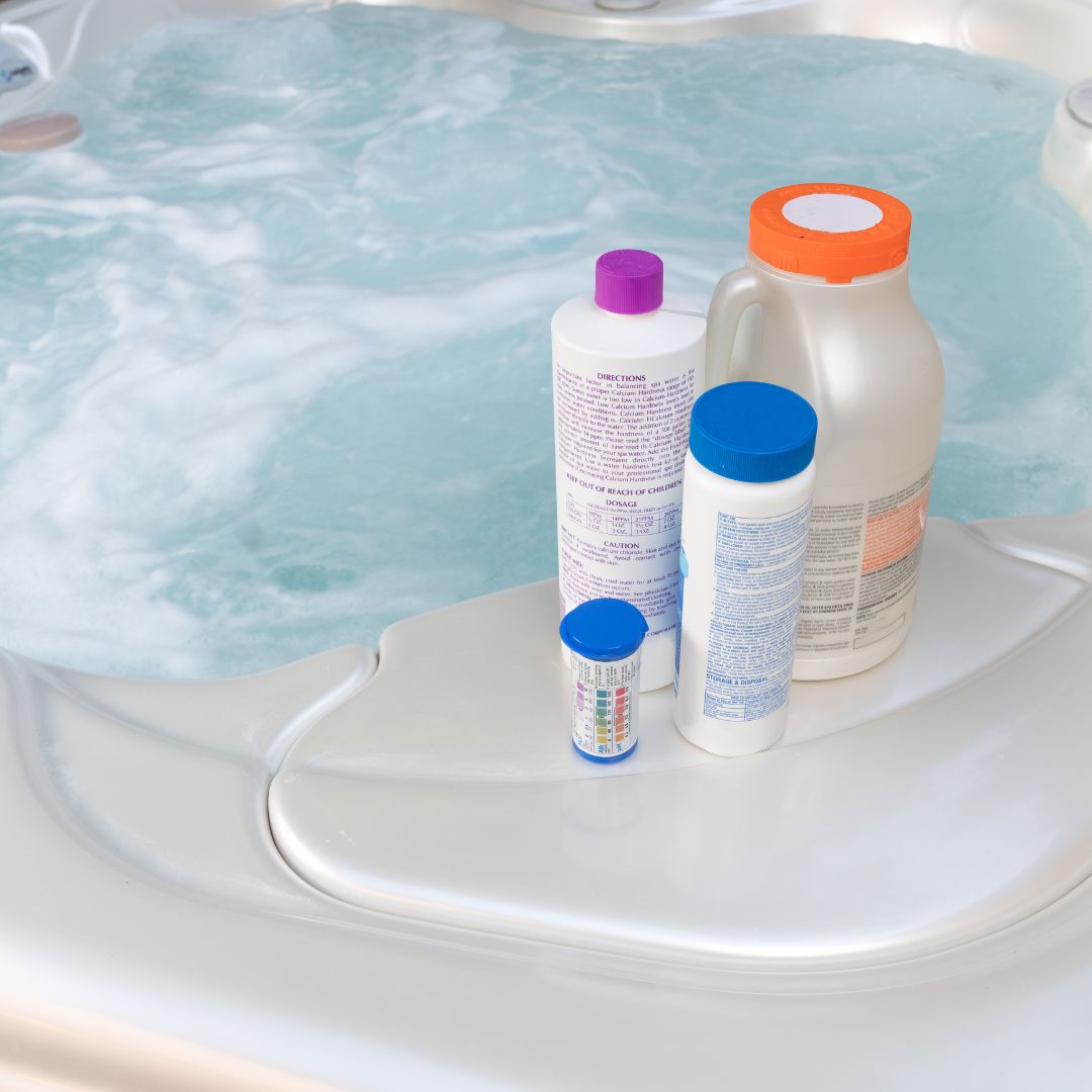 hot tub chemicals